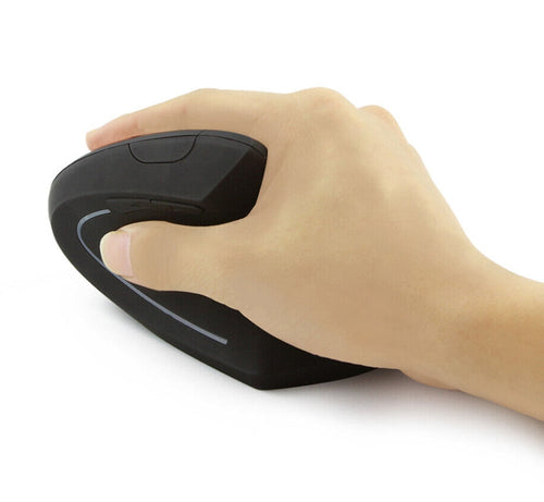 Mouse Verticale Ottico 1600dpi Ergonomico Wireless