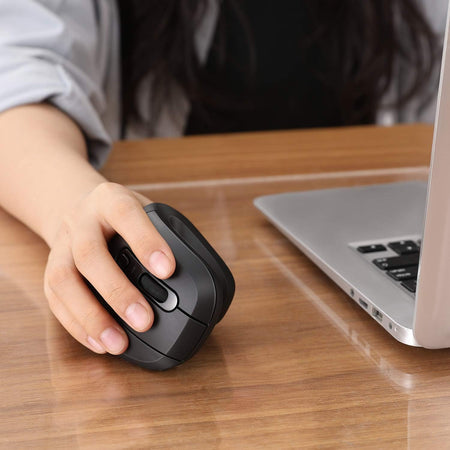 Mouse Verticale Ottico 3200dpi Ergonomico Wireless