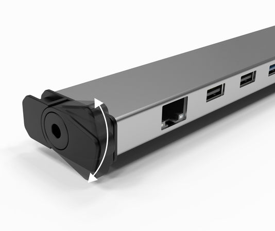 Docking Station 9 in 1 USB-C&trade Hub USB HDMI RJ45