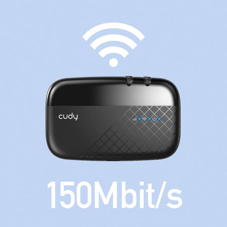 Pocket Wi-Fi Hotspot 3G/4G LTE Via SIM 150 Mbps, MF4