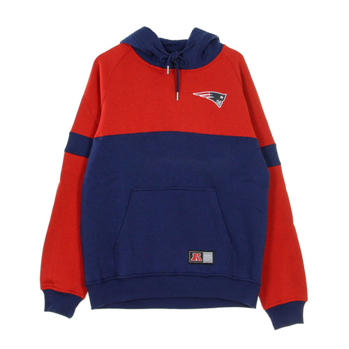 MAJESTIC Felpa Cappuccio Uomo Nfl Wells Fashion Hoody Neepat Original Team Colors da uomo