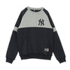 MAJESTIC Felpa Girocollo Uomo Mlb Bedric Small Logo Crew Sweat Neyyan Heather Grey/original Team Colors da uomo