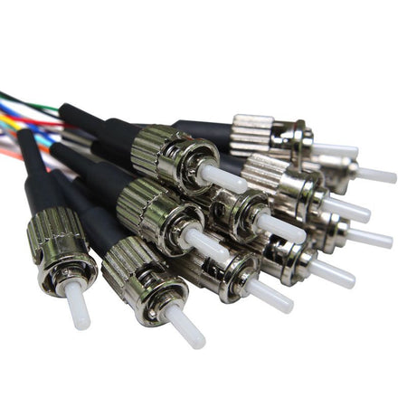 Set 12 Pigtail Fibra Ottica Multimodale OM2 ST 50/125 2 m
