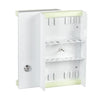 Box Ottico Compatto da Parete con Pannello Incluso RAL7035