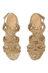 Castaner Sandali Oro da donna