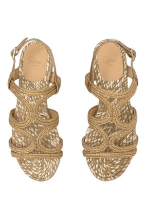 Castaner Sandali Oro da donna
