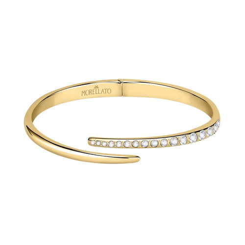 Bracciale MORELLATO donna Poetica bangle dorato / cristalli