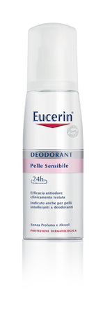 Eucerin deodorante 24h vapo pelle sensibile 75ml