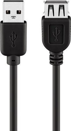 Prolunga USB 2.0 Hi-Speed A maschio / A femmina 0.6 m