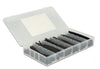 Kit 100 Tubi Guaina Termorestringente Nero per Isolamento Cavi