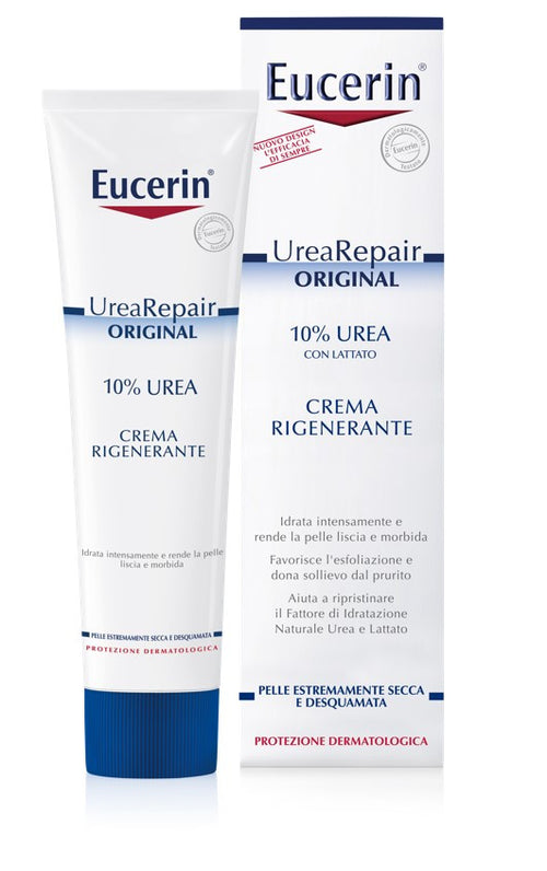 Eucerin UreaRepair Original 10% urea con lattato emulsione intensiva per pelle estremamente secca e desquamata 100ml
