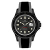 Orologio LORENZ uomo Submarine automatico gomma nero / grigio