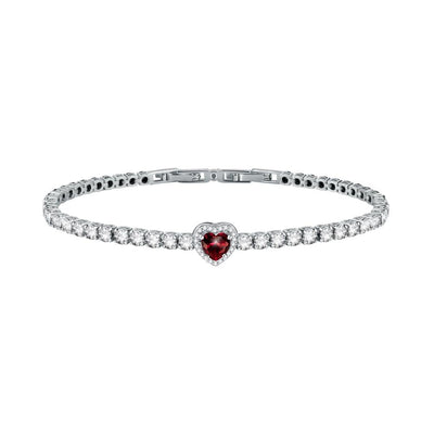 Bracciale MORELLATO donna Tesori arg. 925 - cuore rosso