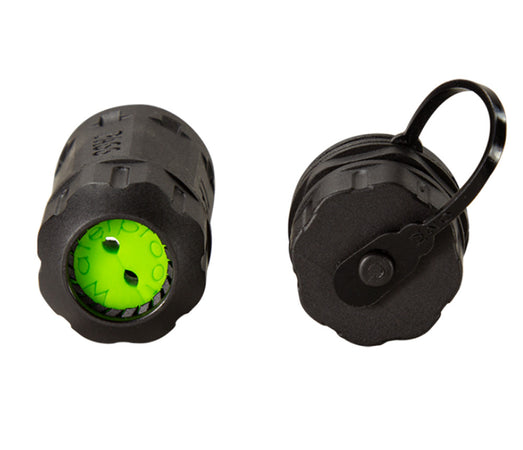 Connettore Fibra Ottica LC Duplex Impermeabile IP68 con Pressacavo e Cappuccio Antipolvere