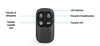 Telecomando per Sistema Antifurto Wireless RC-80
