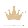 Applique Safari A Forma Di Corona 1 Luce E14 In Compensato