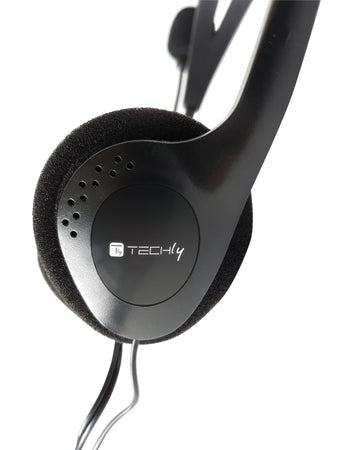 Cuffia Stereo con Microfono e Controllo Volume