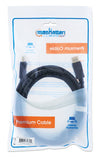 Cavo Audio/Video DisplayPort 1.4 8K a 60 Hz M/M 3 metri Nero