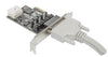 Scheda PCI Express 4 Porte DB9 RS-232
