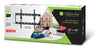 Staffa a Muro Inclinabile per TV LED LCD 25-56'' Nero