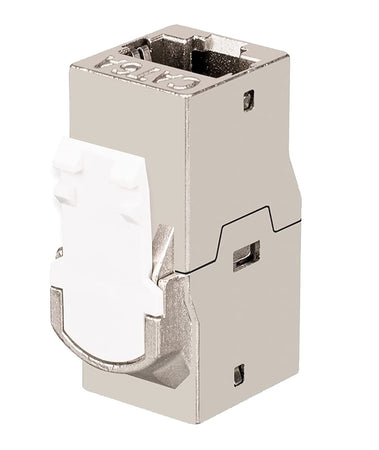 Accoppiatore di Rete RJ45 Cat.6A F/F Schermato FTP da pannello 16.5mm