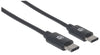 Cavo USB-C&trade Maschio/Maschio USB 2.0 2m Nero