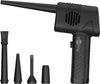 Kit di Pulizia Elettrico per PC Soffiatore ad Aria con 5 Ugelli Intercambiabili