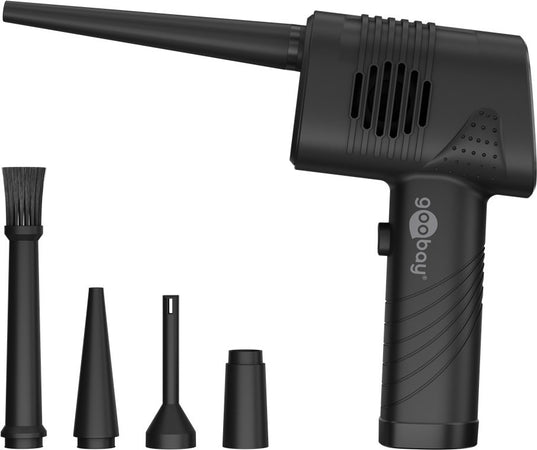 Kit di Pulizia Elettrico per PC Soffiatore ad Aria con 5 Ugelli Intercambiabili