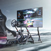 Supporto a Pavimento con Mensola per TV LCD/LED/Plasma 45-90''