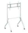 Supporto Mobile da Pavimento Multifunzione per TV LCD/LED/Plasma 55-86'' Bianco