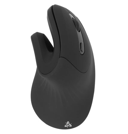 Mouse Verticale Ottico Ergonomico Wireless Nero