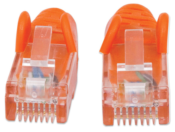 Cavo di rete Patch in Rame Cat. 6 Arancione UTP 1 mt