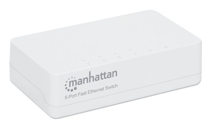 Switch Hub Office 10/100 Mbps Fast Ethernet 5 Porte