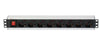 Multipresa 8 Posti da Rack 19'' con Interruttore Spina Italiana 1,5U