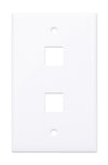 Placca Porta Frutti 2 Posti Mod.503 Bianco