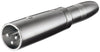 Adattatore XLR Cannon Maschio ad Audio 6,35mm Femmina Mono