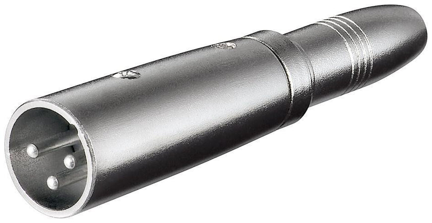 Adattatore XLR Cannon Maschio ad Audio 6,35mm Femmina Mono