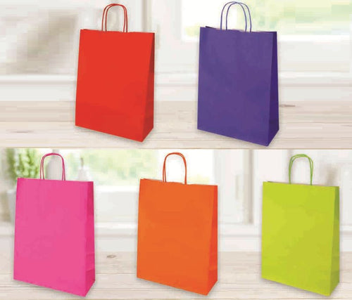 Shopper carta Jolly Assortiti 22x10x32 cm