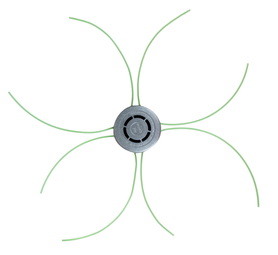 Testina multifilo universale per decespugliatore in alluminio