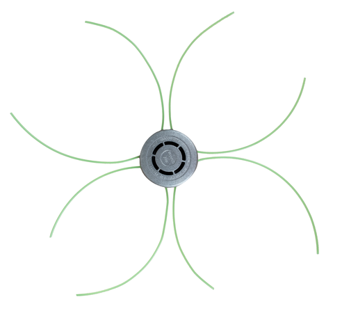 Testina multifilo universale per decespugliatore in alluminio