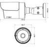 Telecamera CCTV Bullet 8Mp 4-in-1 IP67, DGC8106AT