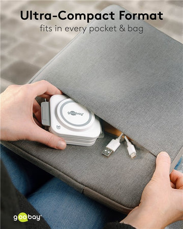 Caricatore Qi Wireless Caricabatterie 3in1 Stazione di Ricarica Pieghevole 15W
