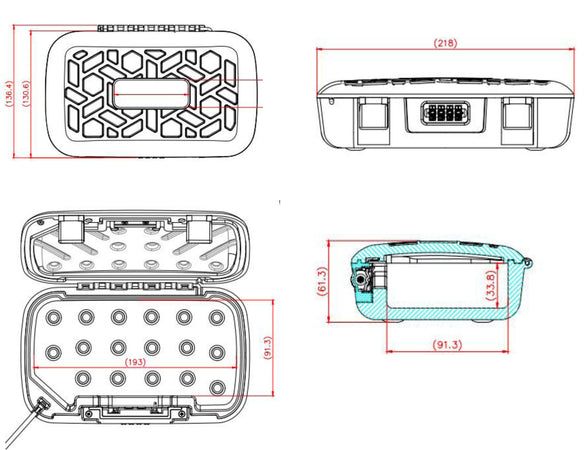 Cassaforte Portatile Cassetta di Sicurezza a Combinazione