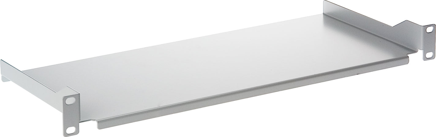 Mensola per Rack 19'' 200 mm 1U Grigia 2 punti