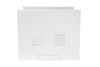 Armadio Rack 19'' a muro 22U sezione unica P 600mm Porta Grigliata Bianco