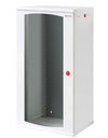Armadio Rack 19'' a muro 22 unità sezione unica prof. 600mm Bianco