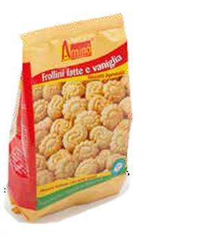 Amino' frollini latte vaniglia 200 g