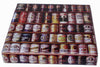 Biscottini Pouf contenitore richiudibile in ecopelle birra Praticissimo 32x32x32