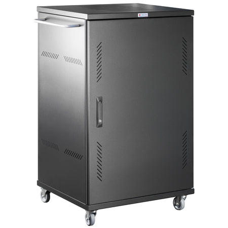 Carrello Stazione di Ricarica Ventilato 36 Notebook o Smartphone Nero