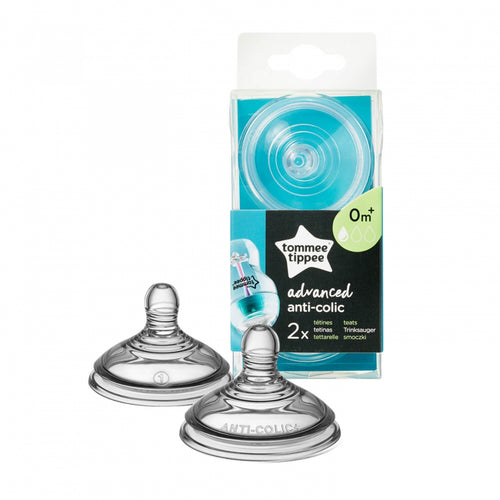 Tettarella Anti Colica Avanzato 2Pz Flusso Lento 0m+ Tommee Tippee